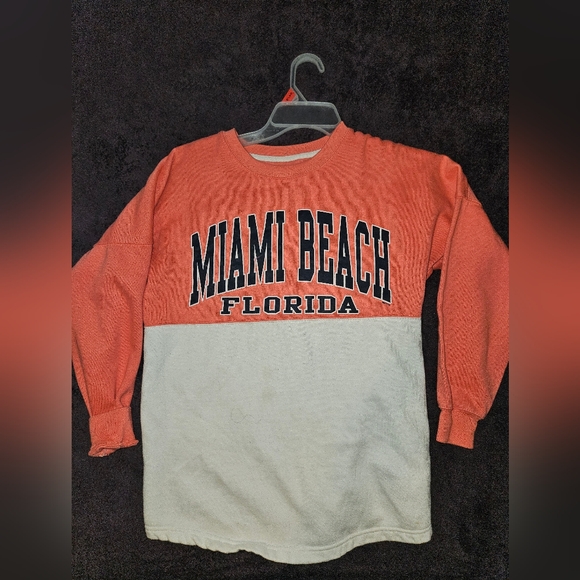Ladies Miami Beach Sweatshirt - Picture 1 of 2